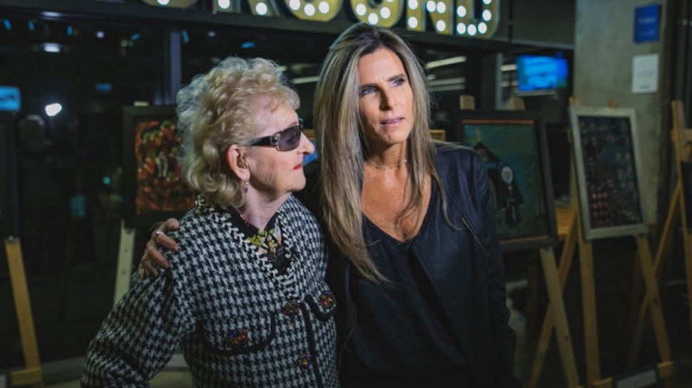  עדי סופר- תאני וז'ני רוזנשטיין  (צילום: ויקטור לוי)