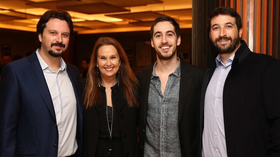 דיויד אריסון, דניאל אריסון- דורסמן, שרי אריסון, ג'ייסון אריסון (צילום: יח"צ התזמורת הפילהרמונית)