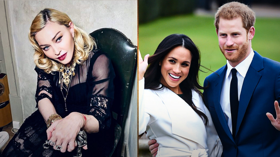 הנסיך הארי ומייגן מרקל, מדונה (צילום: רויטרס,אינסטגרם)