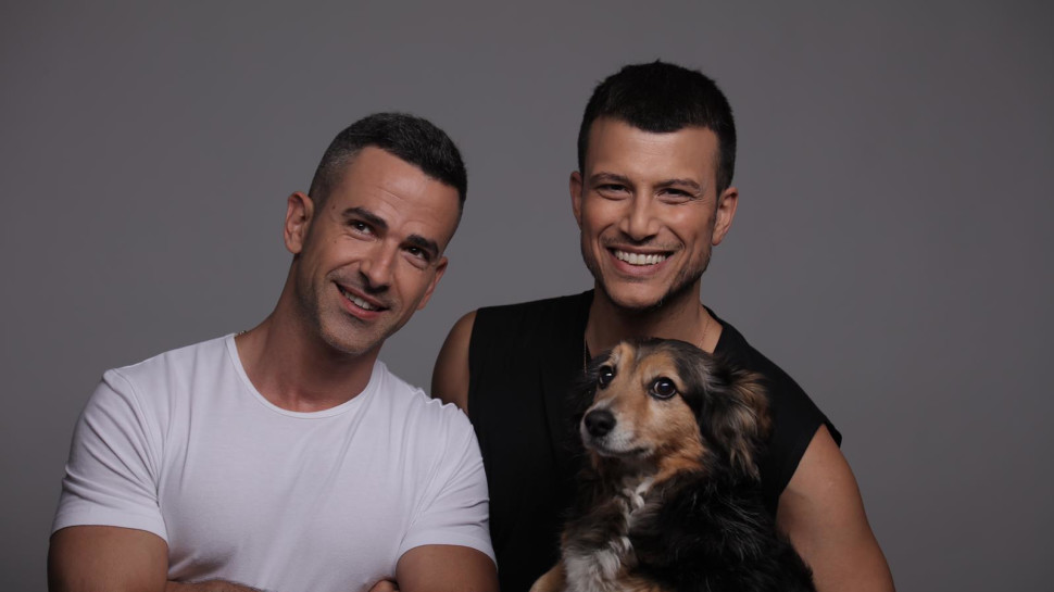 אסי עזר, אלברט אוסקולה (צילום: רן יחזקאל)