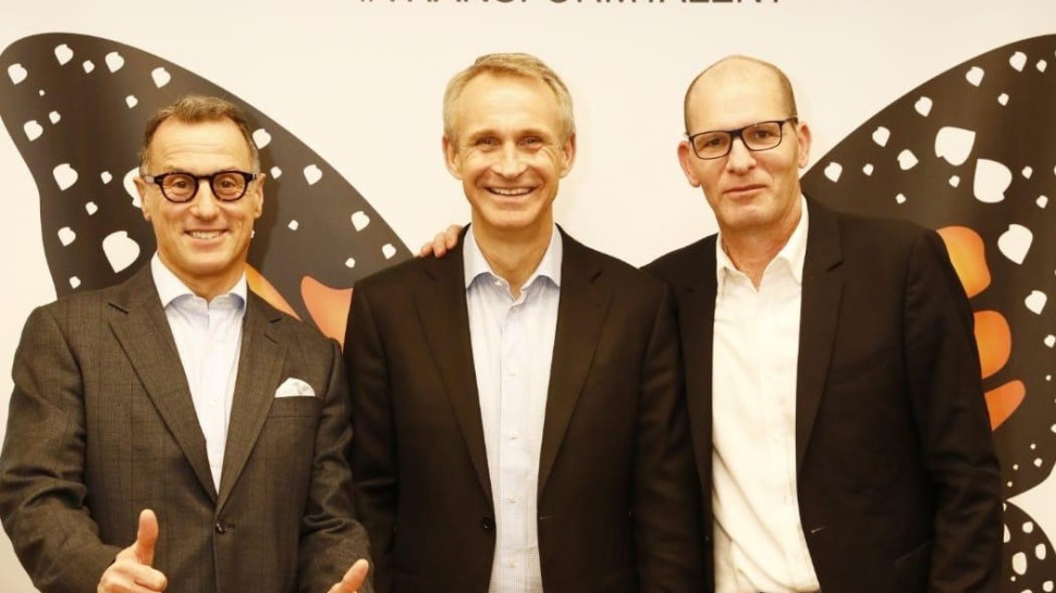 אמנון רדר, יונס פירסינג וסטפנו סקביו (צילום: יעל צור)