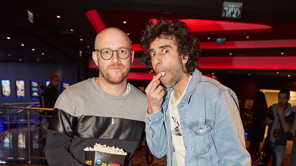 אורי חזקיה, אבי נוסבאום (צילום: שוקה כהן)