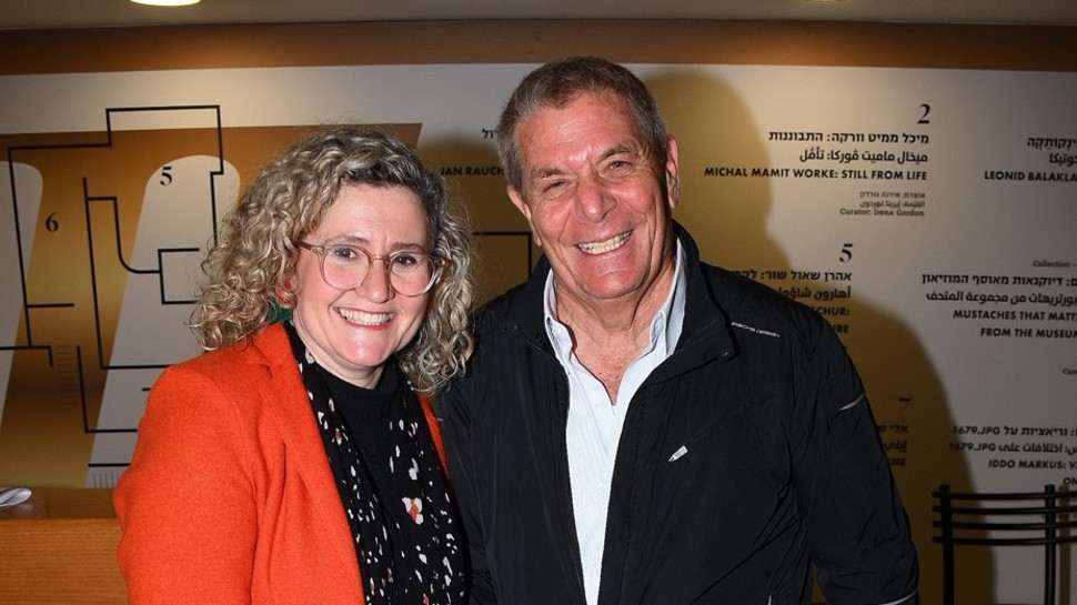 גיורא ירון ואיה לוריא (צילום: אביב חופי)