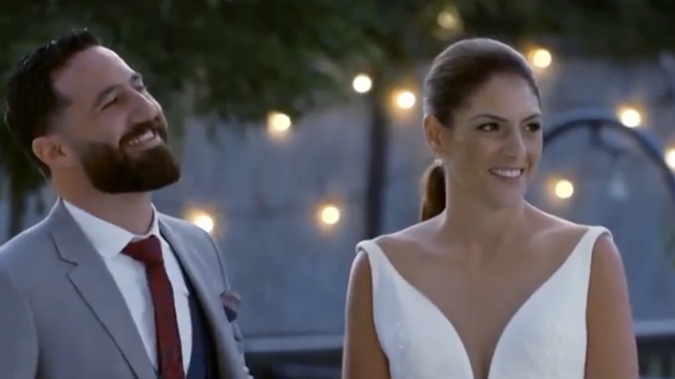 חתונה ממבט ראשון, ניר, הגר (צילום: צילום מסך קשת)