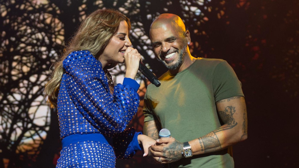 אייל גולן, נסרין קדרי (צילום: אריאל אוחנה)