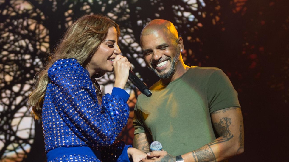 אייל גולן, נסרין קדרי (צילום: אריאל אוחנה)