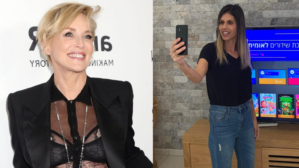 שירי לוי, שרון סטון (צילום: Getty images,יח"ץ פרטנר TV)
