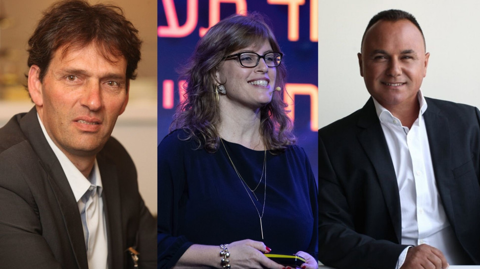 שלום שטרית, גליה שגיא-גזית, אמיר הלוי (צילום: חן גלילי,ארז עוזיר,סם יצחקוב)