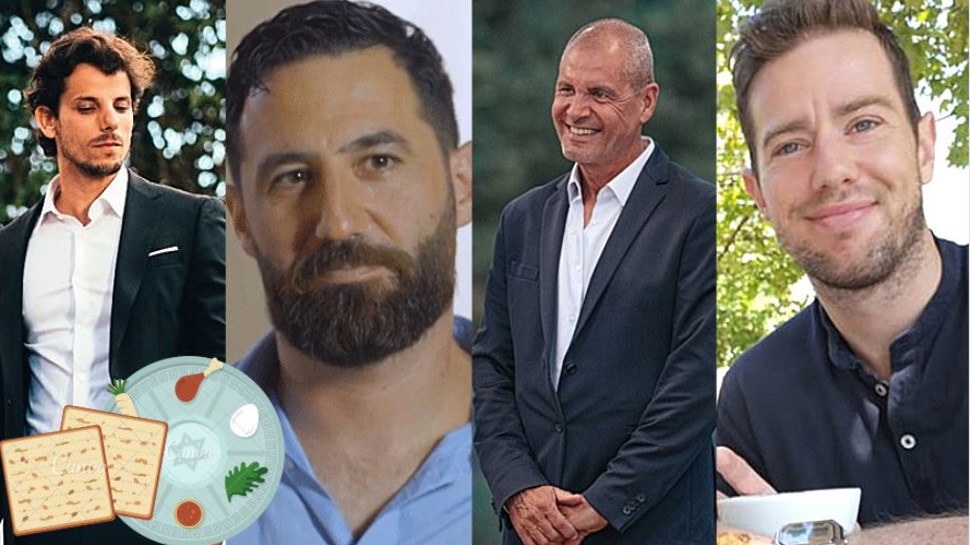 אמיר זהבי, אריק חביב, ניר פור, מאור פינקלשטיין (צילום: צילום מסך קשת,צילום מסך אינסטגרם,לירון סער)