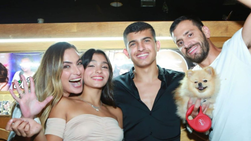 אלירז שדה, ליאם גולן, אלין גולן, אילנית לוי (צילום: באדיבות "בית הקנבס")