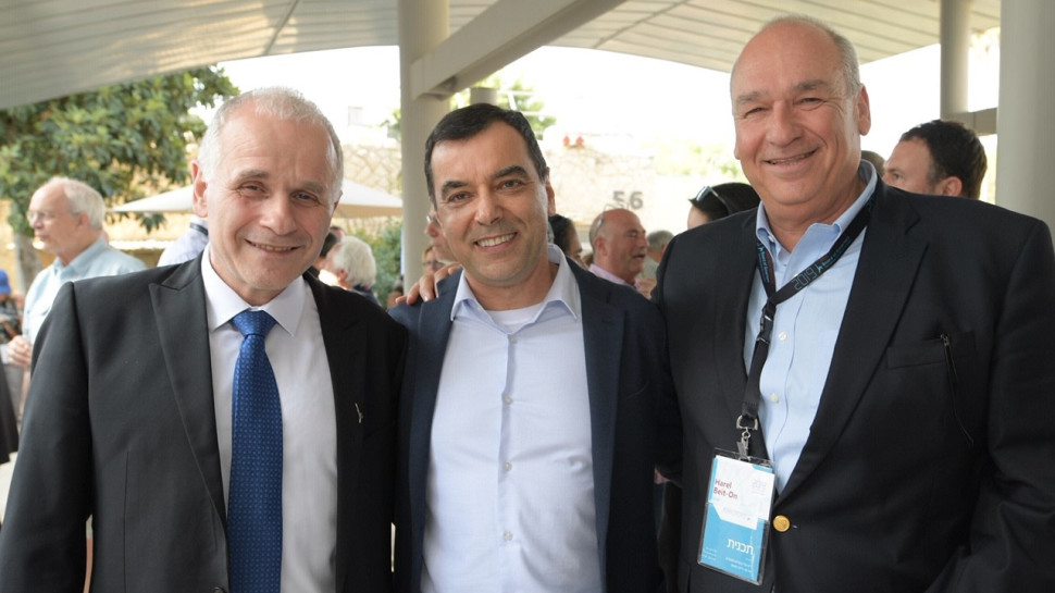 הראל בית און, אמנון שעשוע ואשר כהן  (צילום: ברונו שרביט)