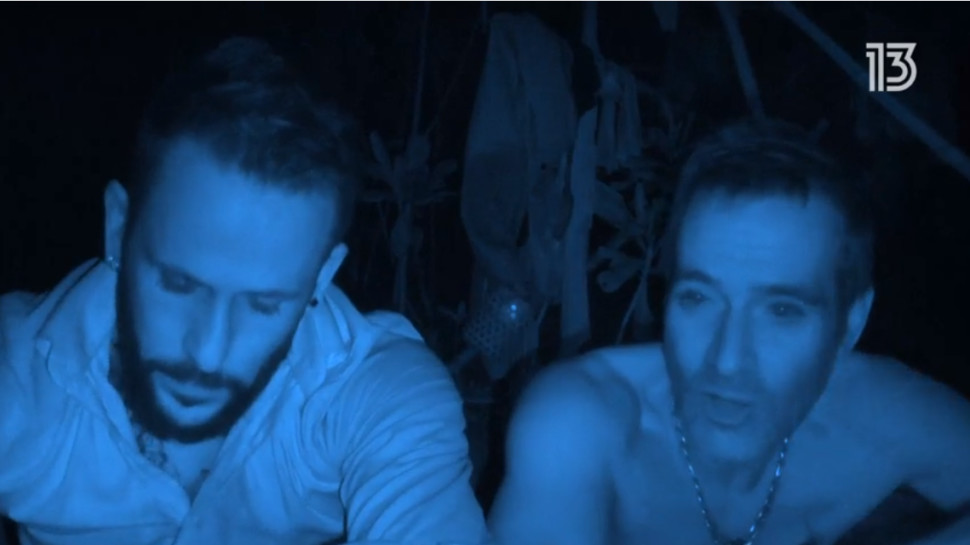 זוהר שטראוס ואסי בוזגלו (צילום: צילום מסך רשת 13)