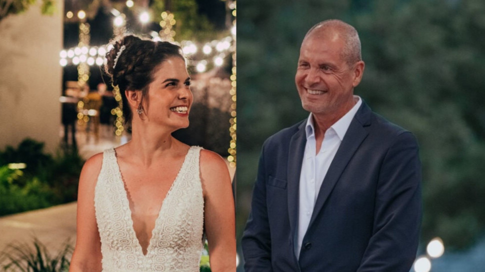 חתונה ממבט ראשון, אריק חביב, דנית ליבנת (צילום: צילום מסך מאקו, קשת 12,לירון סער)