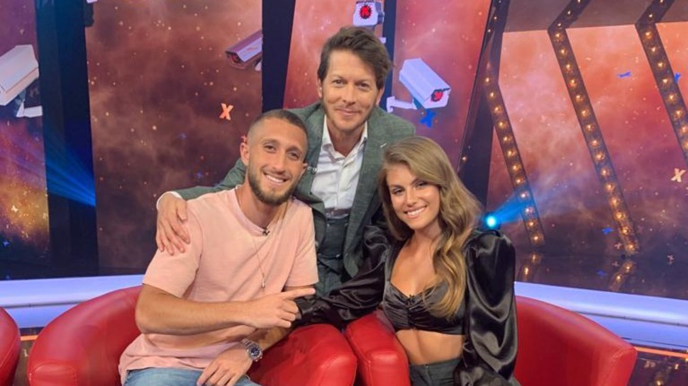 טיילור ובן זיני בתכנית של עופר שכטר (צילום: באדיבות ערוץ רשת 13)