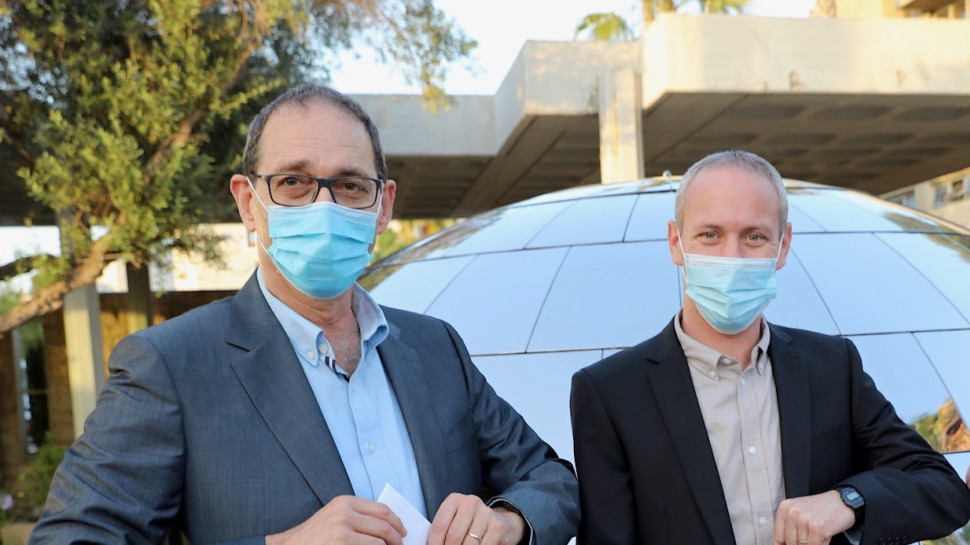 חילי טרופר ועמי כץ (צילום: רפי דלויה)