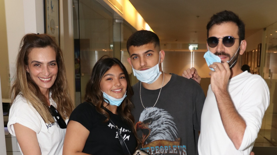 אלירז שדה, ליאם גולן, אלין גולן, אילנית לוי (צילום: אור גפן, יח"צ)