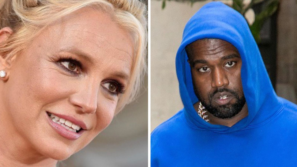 בריטני ספירס קניה ווסט (צילום: gettyimages)