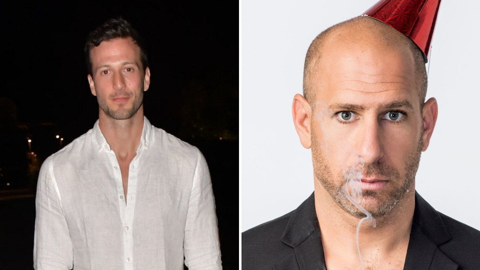 חנוך דאום, מייקל לואיס (צילום: אוהד רומנו,אביב חופי)