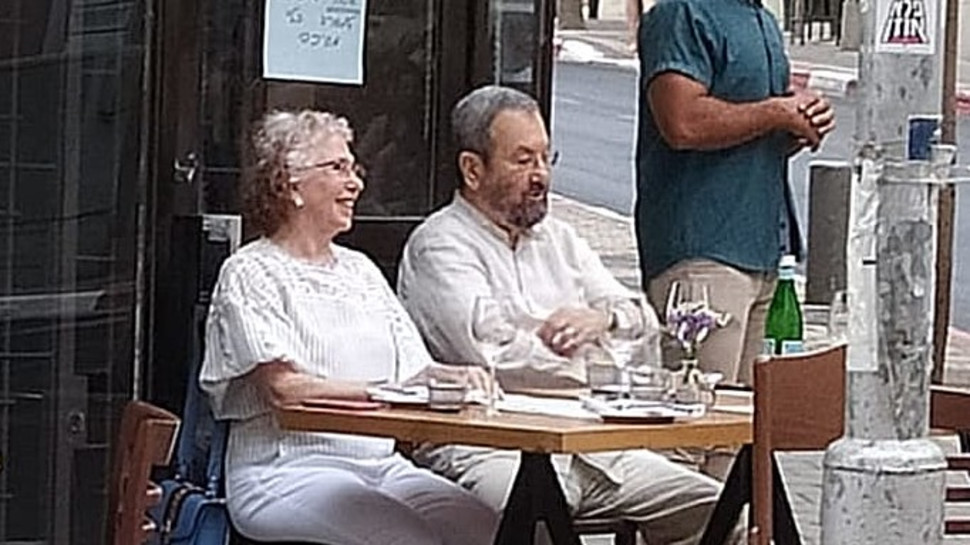 אהוד ברק, נילי פריאל (צילום: פול סגל)