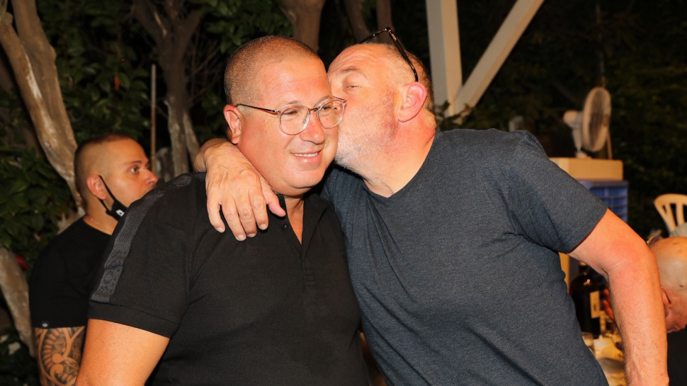 הראל ויזל וחיליק לסרי (צילום: רפי דלויה)