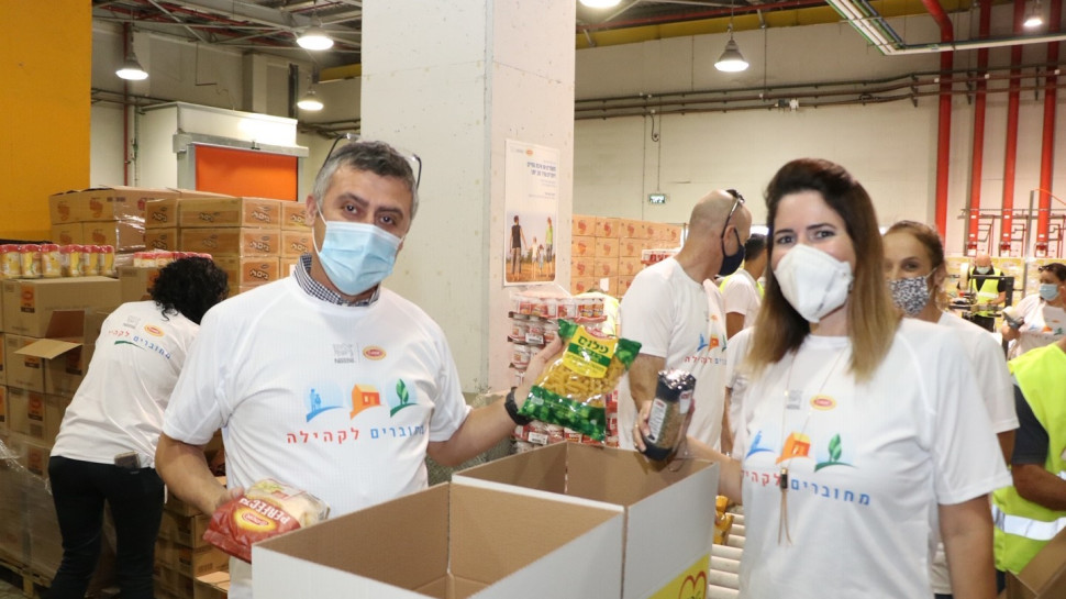 לירון לידגי ואבי בן-אסאייג (צילום: ליאור שימחי)