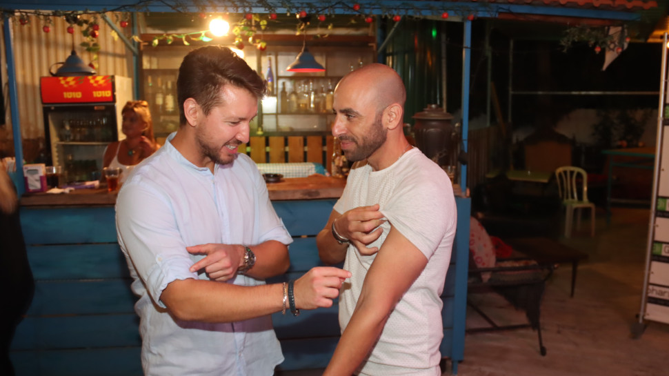 לירן לוי, דניס רוסקוב (צילום: אור גפן)