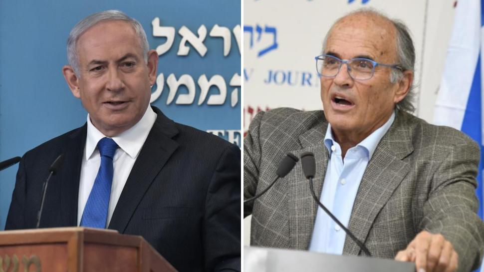 קובי ריכטר, בנימין נתניהו (צילום: אבשלום ששוני,קובי גדעון, לע"מ)