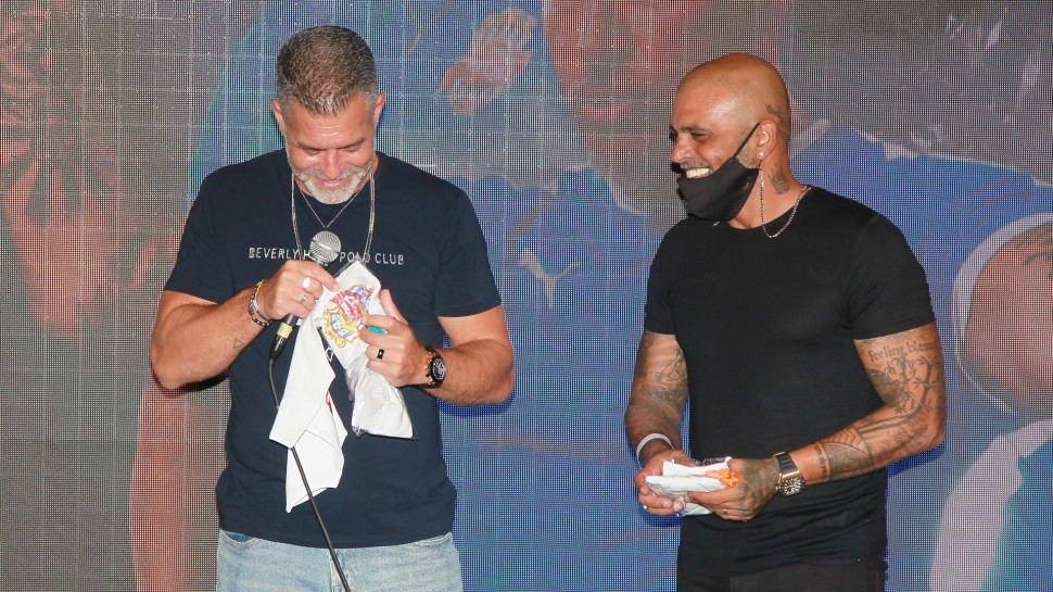 אייל גולן, רז זהבי (צילום: ראובן שניידר, HOT)