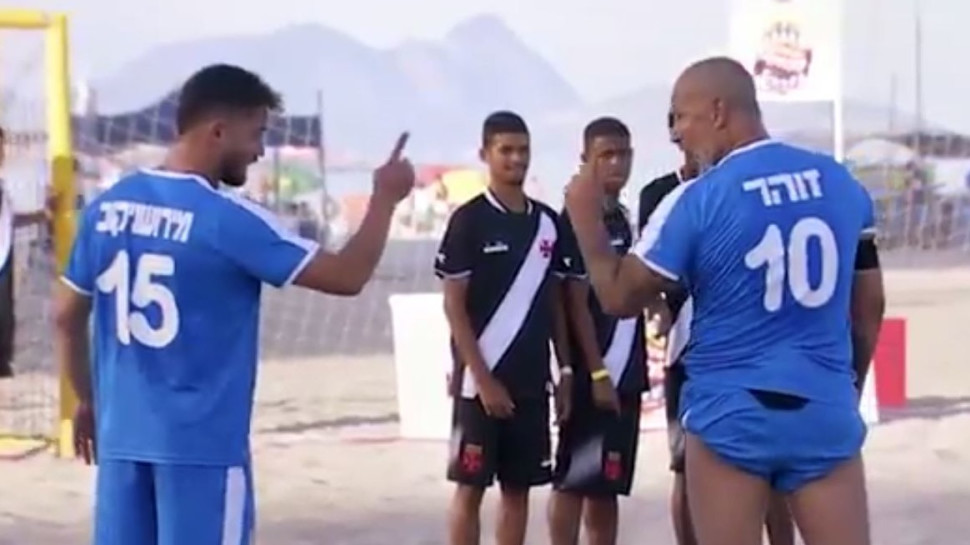 איציק זוהר, דין מירושניקוב, גולסטאר אולסטאר (צילום: באדיבות HOT)