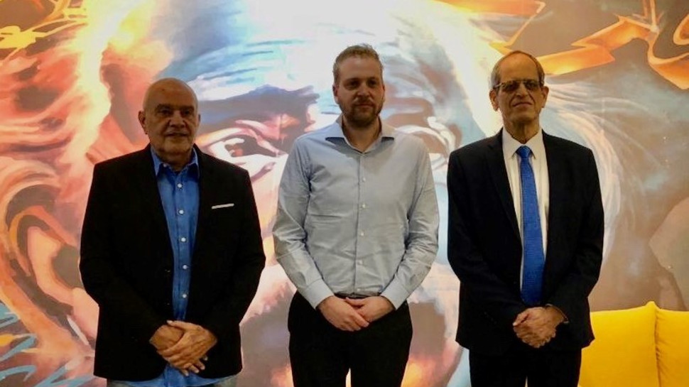 חזי קאלו, צחי רייכנשטיין ודני חלוץ (צילום: ניר סלקמן)