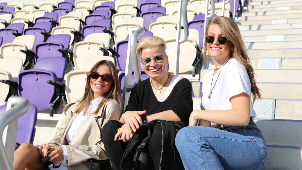 טיילור מלכוב, סילבי ז'אן, רוסלנה רודינה (צילום: רפי דלויה HOT)