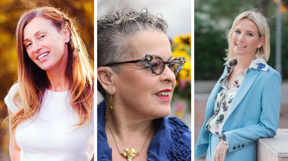 ענבר אפק-נכט, חנה פריזן, דפנה שביט (צילום: ארז חרודי,ינאי אלפסי,אינגה אבשלום-שיליאן)