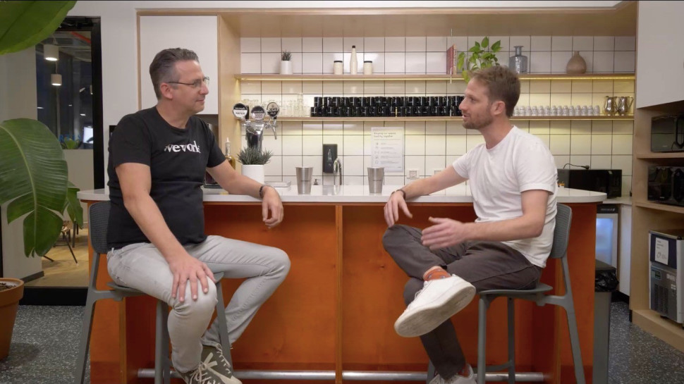 עידו פישלר ובנג'י זינגר (צילום: צילום מסך)