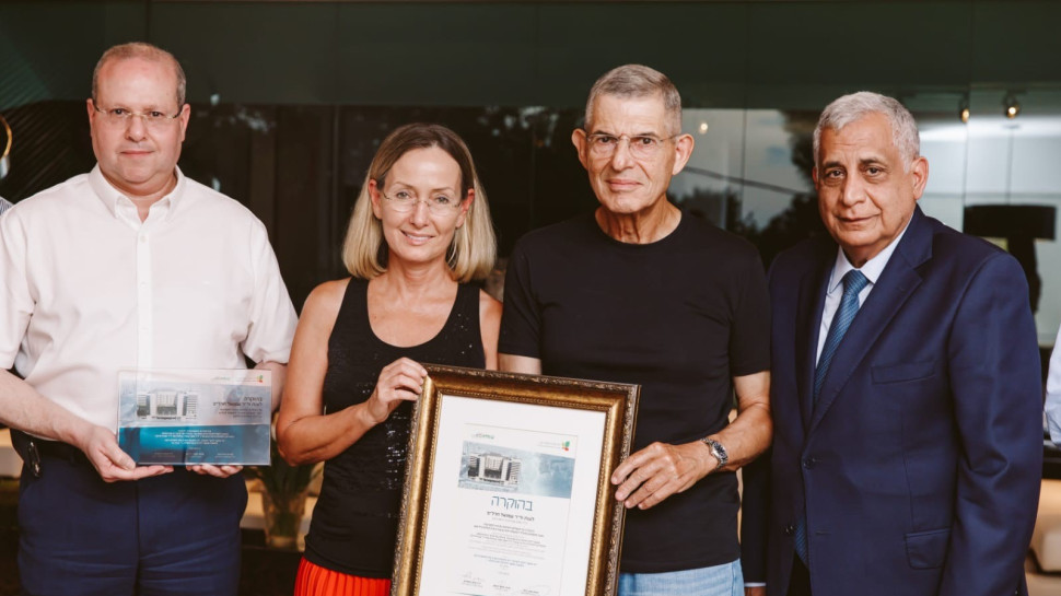 פיני כהן, שמואל וענת חרל"פ איתן וירטהיים (צילום: בר כהן)