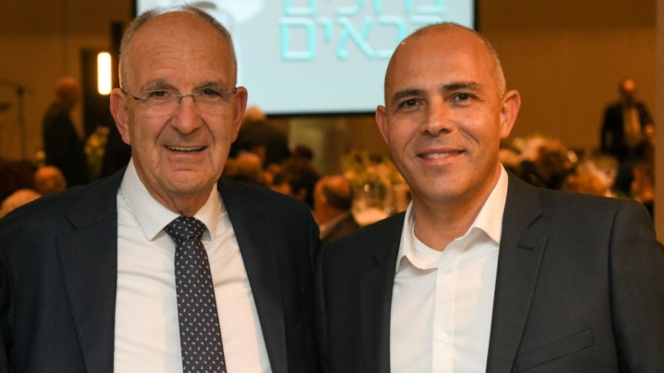 אלון חן ושמשון הראל (צילום: מכון ויצמן)