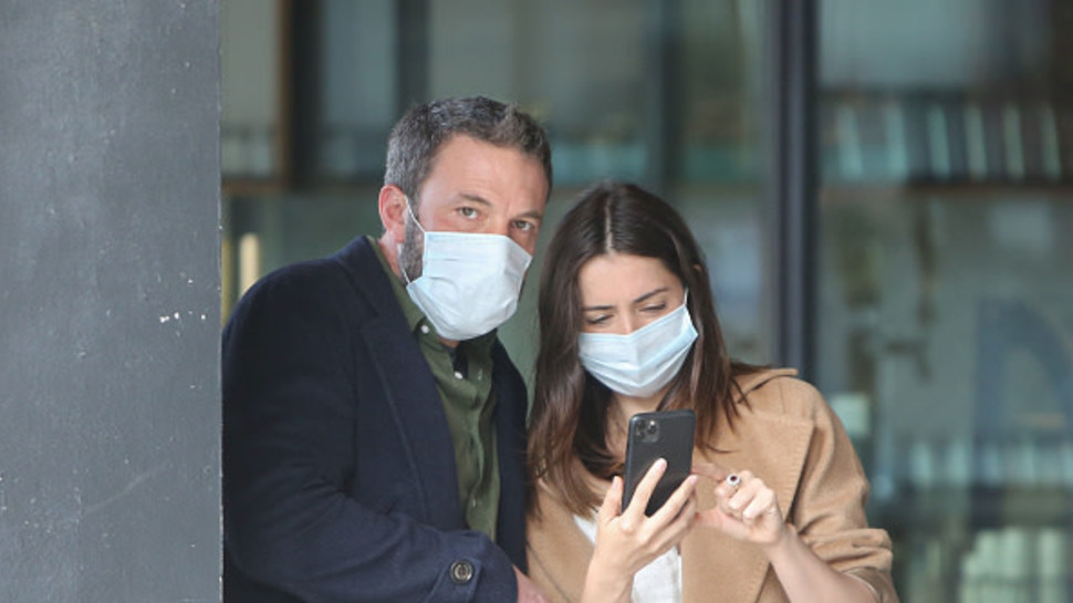 בן אפלק ואנה דה ארמס (צילום:  BG004/Bauer-Griffin  gettyimages)