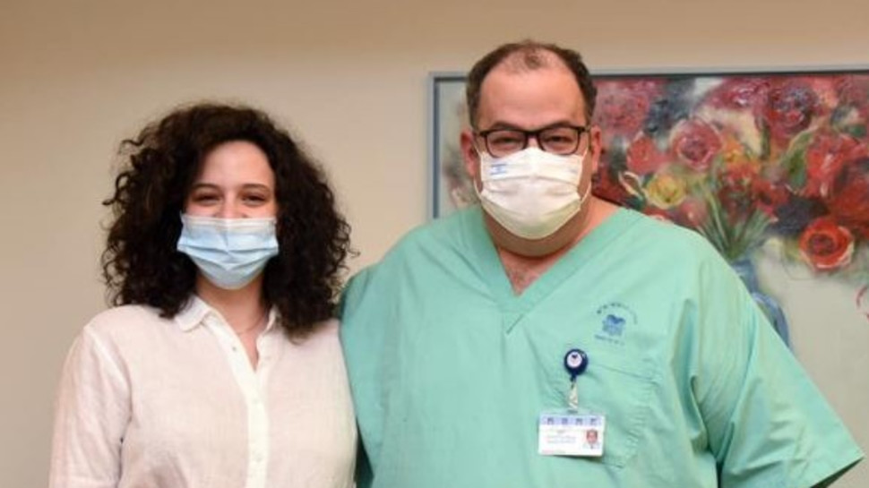 קורין גדעון, פרופסור יריב יוגב (צילום: צילום מסך פייסבוק)