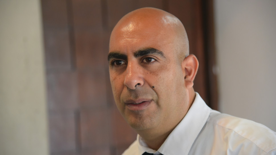 עורך הדין ברק כהן, ראש המפלגה "דמוקרטית" (צילום: אבשלום ששוני)