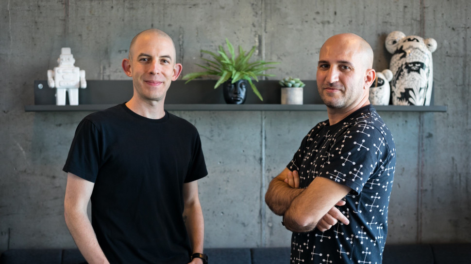 עודד לביא, ליאור ויצמן (צילום: אפרת סער)