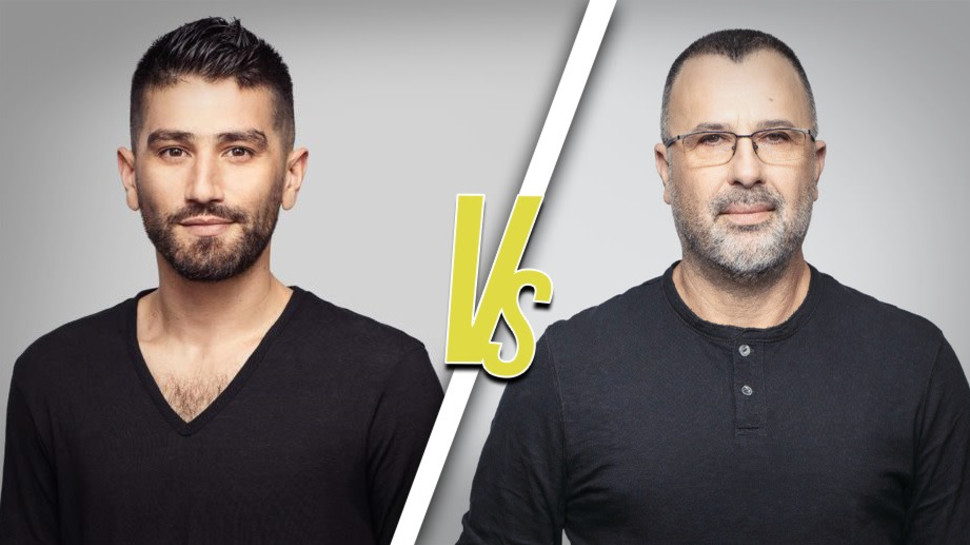 רמי ורד, יהודה יצחקוב, האח הגדול (צילום: מיכה לובטון)