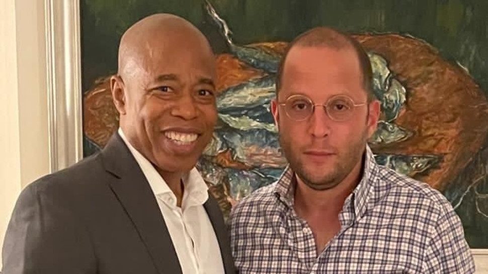 רותם רוזן ואריק אדמס (צילום: פרטי)