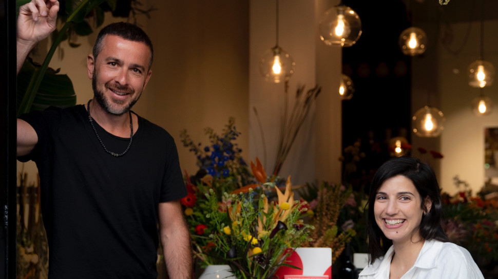 עינת טקו וסטיב נסימה (צילום: ענת סרנה)