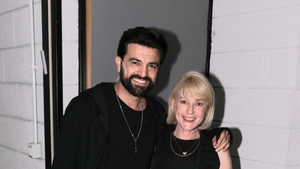 מיה דגן, עמוס תמם (צילום: אור גפן)