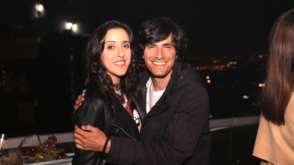 מני ממטרה, פרלה דנוך (צילום: אור גפן)