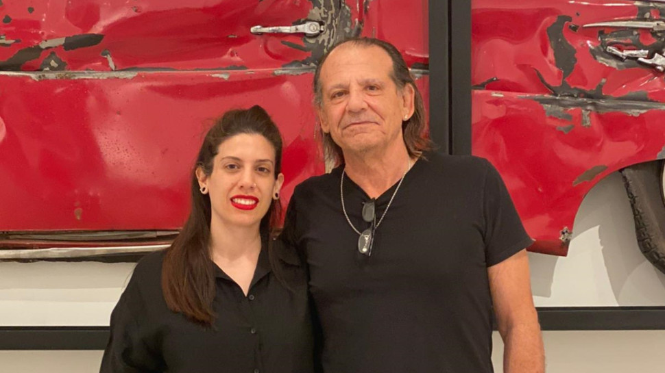 אבנר ישר ועדי עיני (צילום: באדיבות גלריה גורדון)