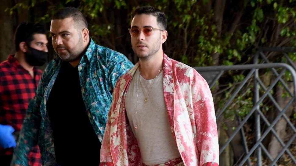 גיל עופר וסעיד אבולעפיה (צילום: אביב חופי)