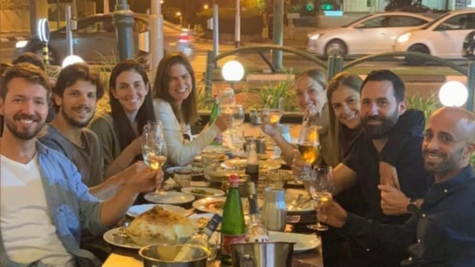 נועם קציר, ניר פור, הגר משה, מור לרמן, דנית ליבנת, מאור פינקלשטיין, דניס רוסקוב (צילום: צילום מסך אינסטגרם,מאור פינקלשטיין)