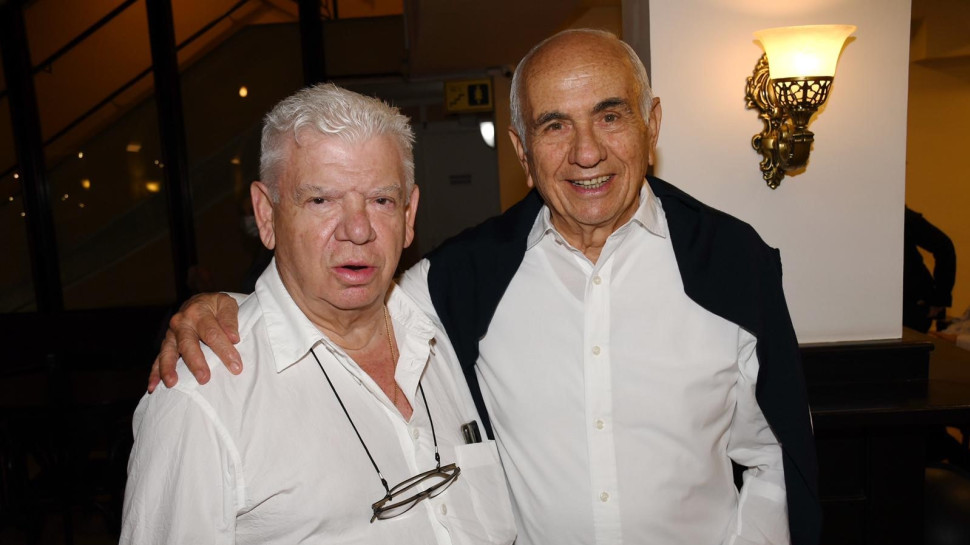 ישראל מקוב ואלכס לנדסברג (צילום: אביב חופי)
