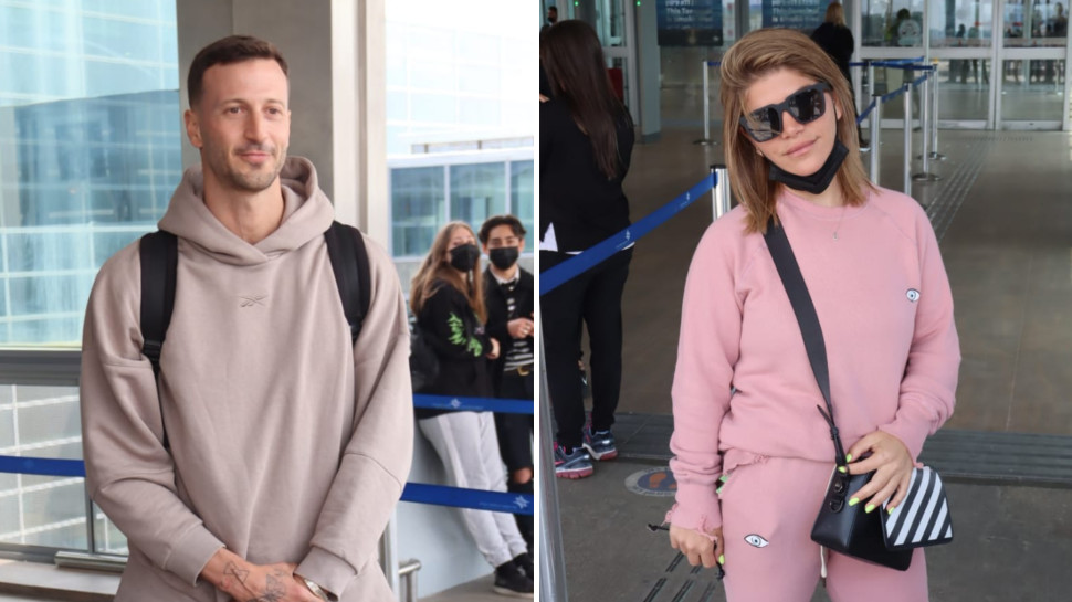 ג'קי אזולאי, מייקל לואיס (צילום: אביב חופי)