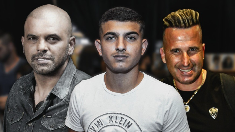 קובי סויסה, ליאם גולן, אייל גולן (צילום: אלוני מור,לנס הפקות)